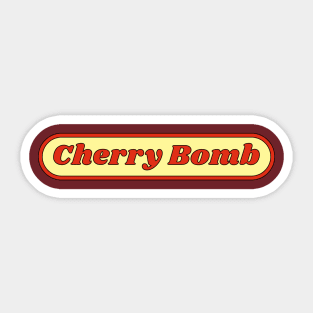 Cherry Bomb Sticker